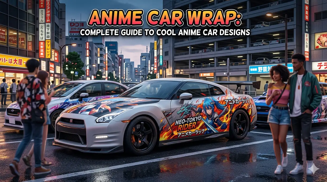 Anime Car Wrap: