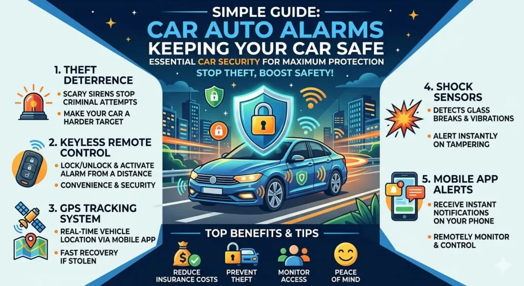 Car auto alarms