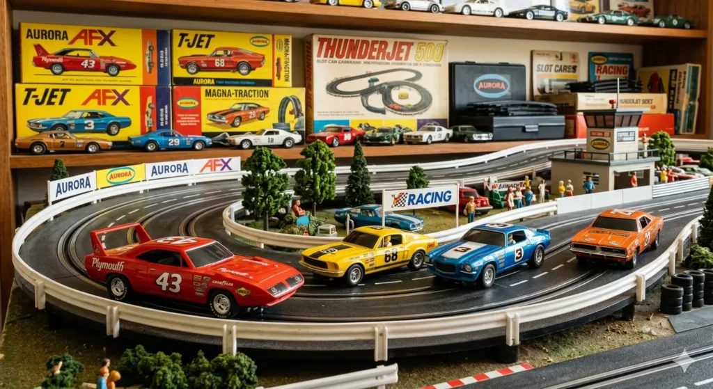Vintage Aurora HO Slot Cars